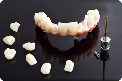 Циркониевый протез на имплантах